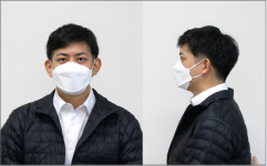 Non-woven mask used in this experiment