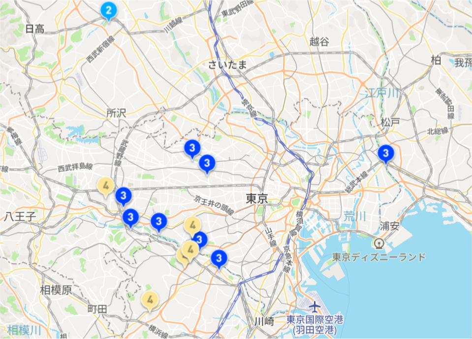 Geonaviマップイメージ