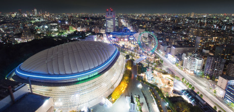 東京ドームシティ全景